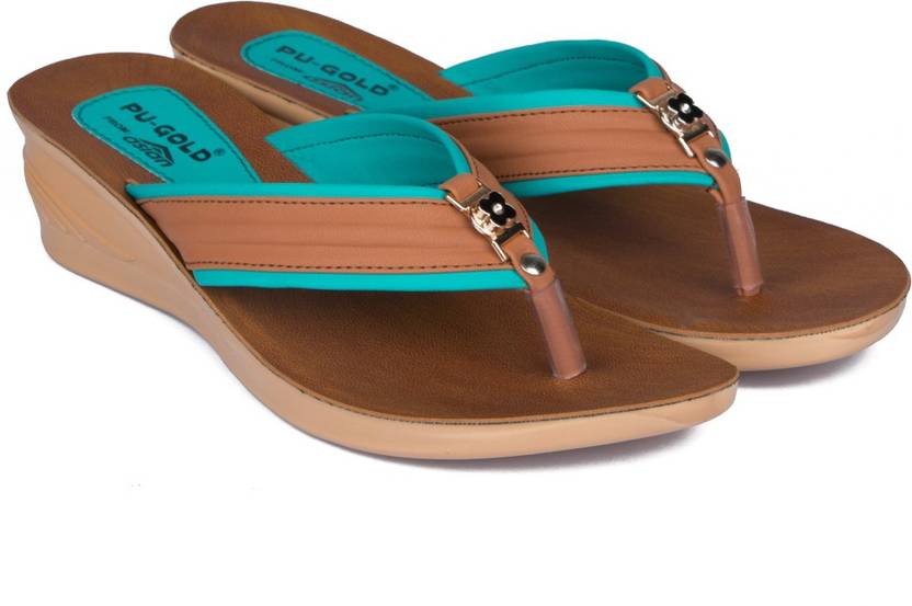 Asian Women Green Wedges