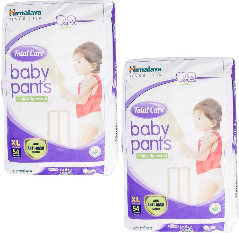 HIMALAYA Total Care Extra Large Size Baby Pants Diapers (54 Count) set