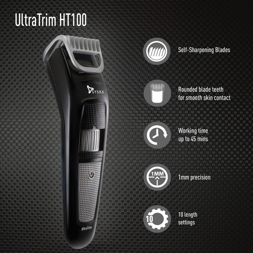 syska cordless trimmer