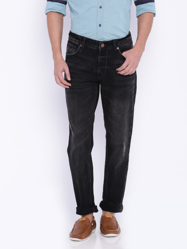 Buy BREAKBOUNCE Regular Men Black Jeans 