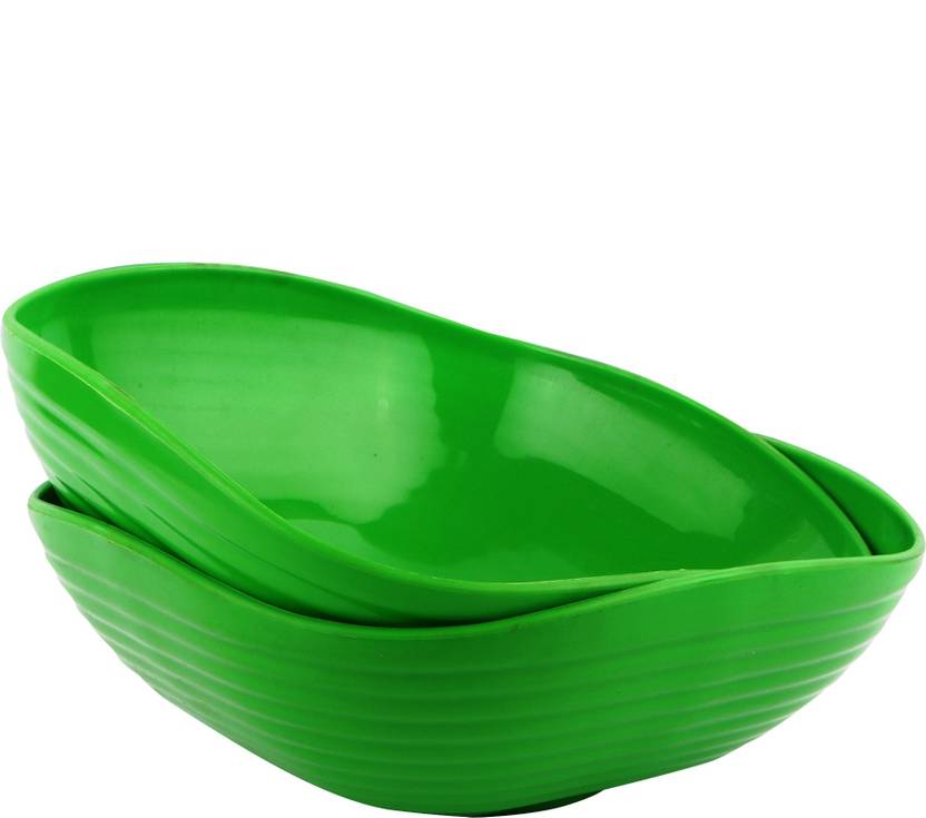 Homray Ont Square 1200 Ml Microwavable Serving Bowls Set Of 02