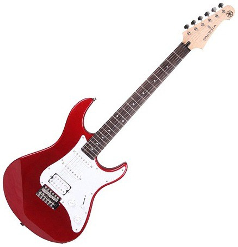 YAMAHA Pacifica PAC012 Metallic Red Solid Body Electric Guitar(Metallic Red)