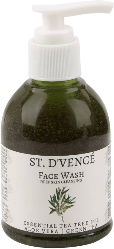 For 99/-(60% Off) ST. D'VENCÉ Face Wash- (Deep Skin Cleansing, Essential Tea Tree Oil) Face Wash  (150 ml) at Flipkart