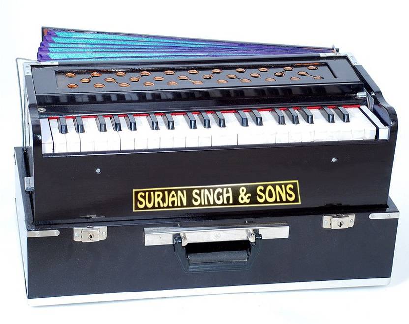 Surjan Singh & Sons folding(portable) 3.5 Octave Hand Pumped Harmonium