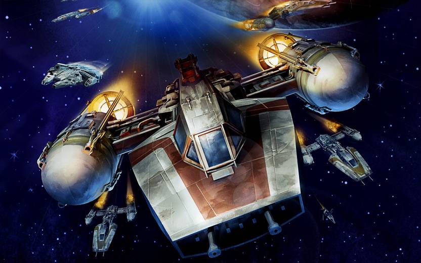 Aabhaas Wall Poster Star Wars Artwork Space Spaceship Y