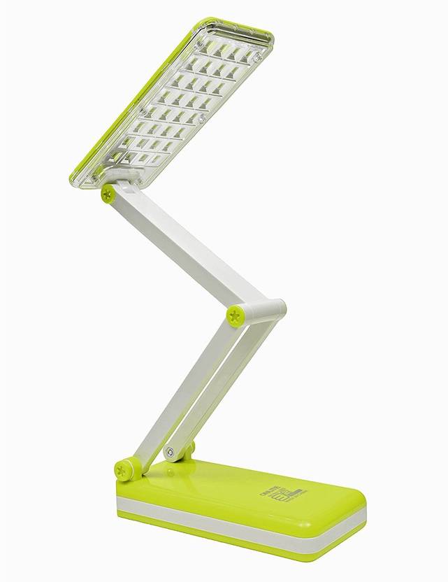 Luxe Mart Rechargeable Adjule Led Lamp With Attached Solar Panel Desk Lamps Study Usb Mobile Charging
