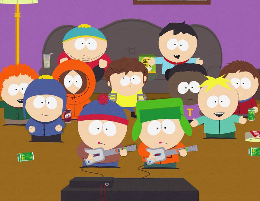 Tv Show South Park Eric Cartman Kenny Mccormick Stan Marsh
