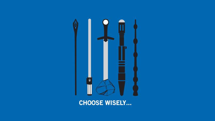 Aabhaas Wall Poster The Lord Of The Rings Star Wars