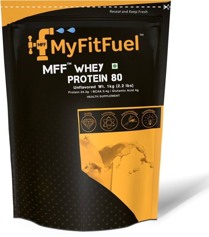 Myfitfuel Mff Whey Protein 80 Whey Protein Price In India Buy