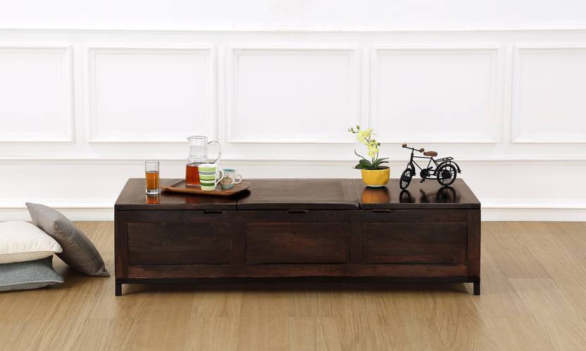 Furnspace Iksha Coffee Table With Storage Solid Wood Furnspace Iksha Coffee Table With Storage Solid Wood