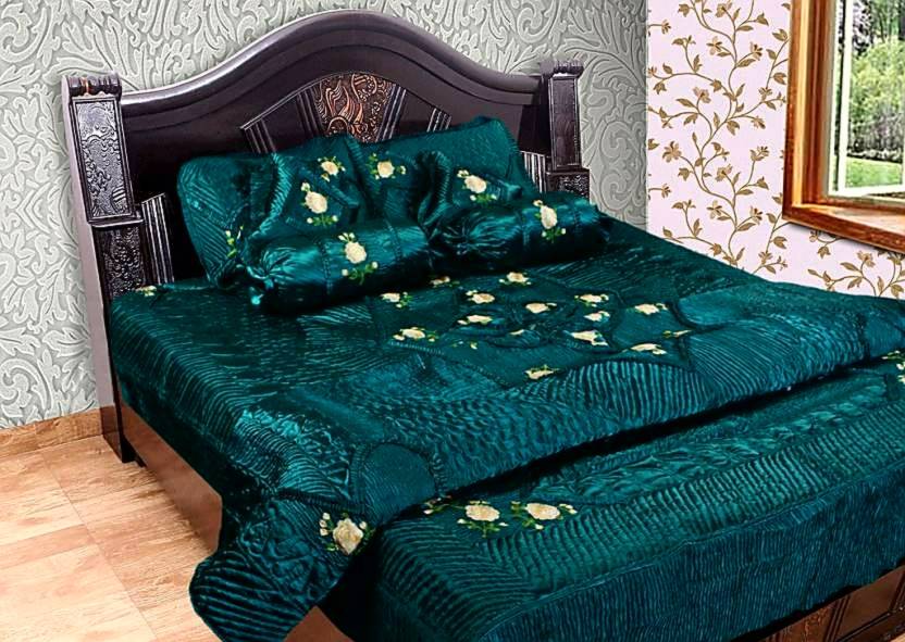 Maharaja Double Bed Wedding Bedsheet Set Of 4 Pcs Bedsheet Size