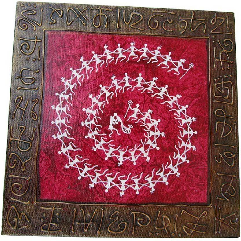 mirracrafts warli art tarpa