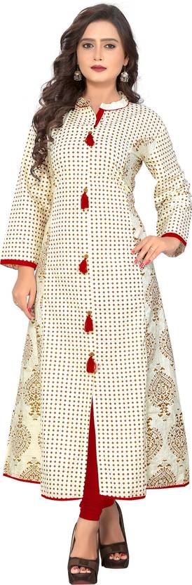 Vbuyz Festive & Party Printed Women Kurti