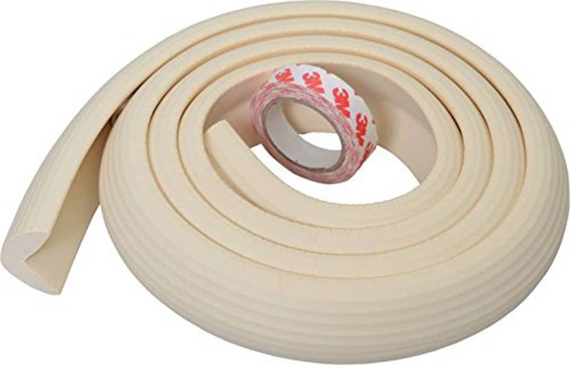 Syga Baby Safety White Strip Furniture Edge Guard Cushion Corner