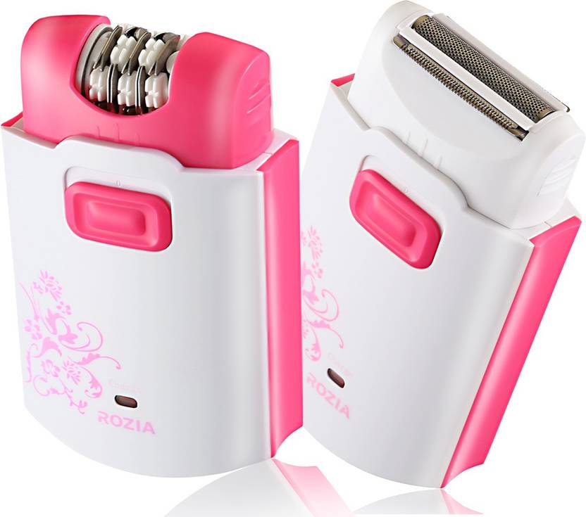 ROZIA 6001 2 in 1 Rechargeable Lady Shaver with Cordless Epilator Price