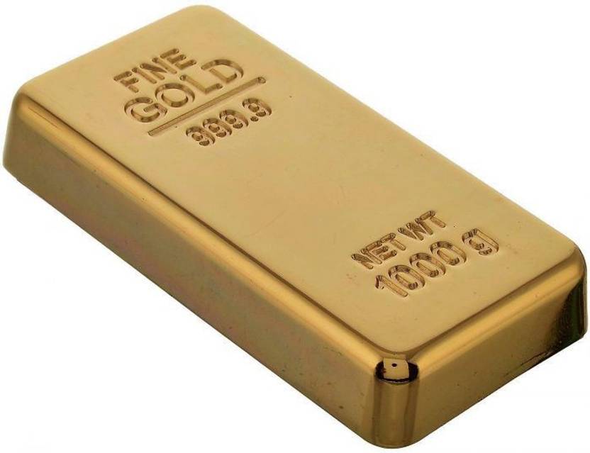 Generic Glittering Metal Paper Weights With Gold Bar Generic Glittering Metal Paper Weights With Gold Bar