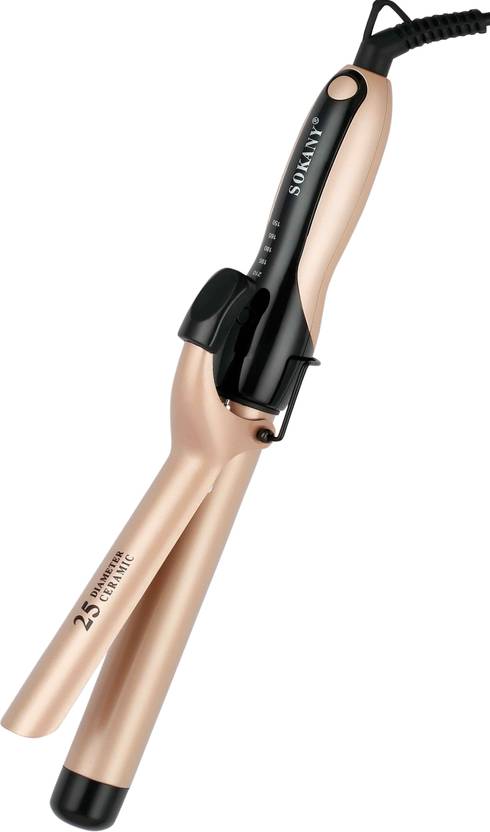 sokany cl 666 professional curling iron 25mm barrel hair curler