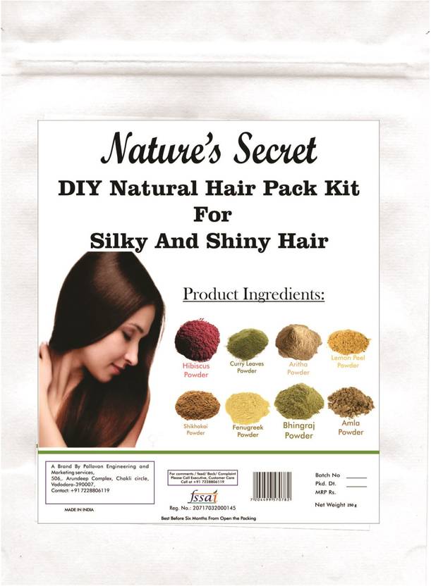 Nature S Secret Nature Secret Diy Natural Hair Pack Kit For Silky