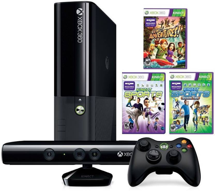 MICROSOFT Xbox 360 4GB with kinect Bundle Motion Controller MICROSOFT