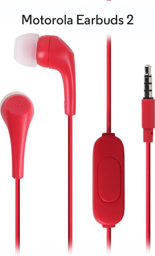 MOTOROLA Earbuds 2 Wired Headset Price in India Buy MOTOROLA Earbuds