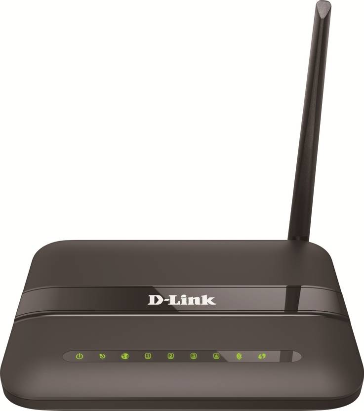 D-Link DSL-2730U Wireless N 150 ADSL2 4-Port Router