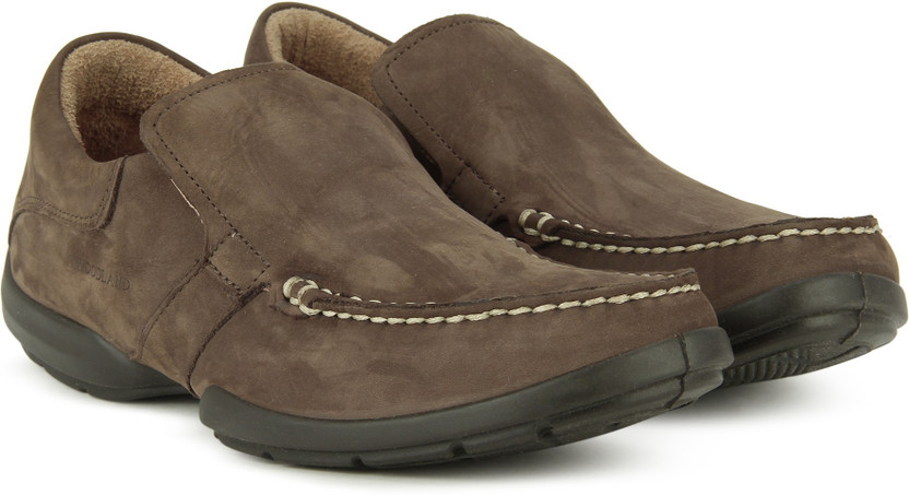 WOODLAND Loafers For Men - Buy BROWN 
