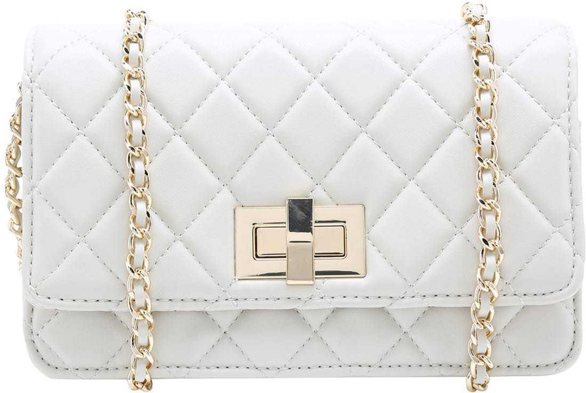 Aldo white sling bag clearance