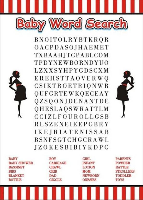 Shop Online Baby Shower Theme Ready To Pop Baby Word Search Game Shop Online Baby Shower Theme Ready To Pop Baby Word Search Game