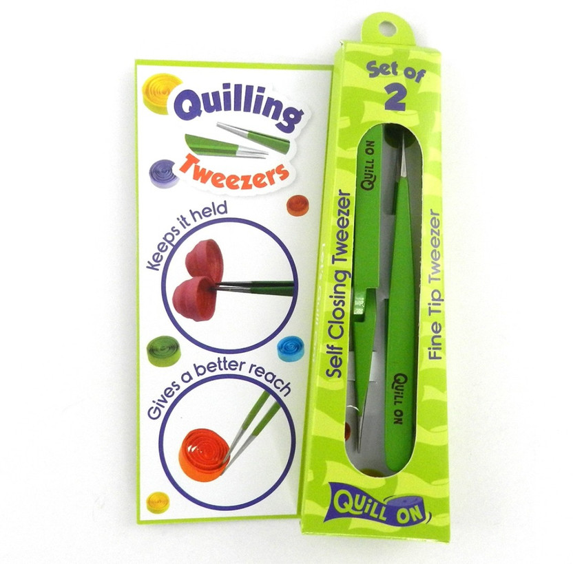 Quill On Tweezers - Set of 2 Tools