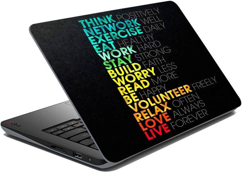 elton motivational theme 3m skin case vinyl laptop skin case sticker