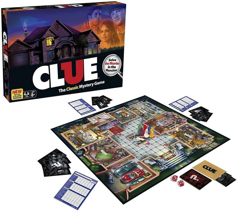 Assemble Original CLUEDO The Classic Mystery Game ( Multicolor ) Board