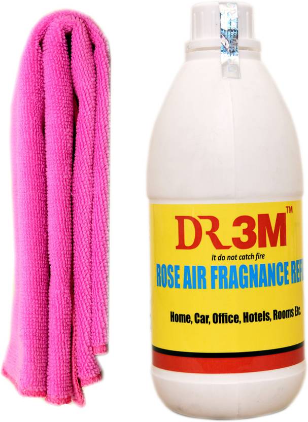 Dr3m Rose Air Fragranance 500ml Microfiber Cloth Pink New 2017