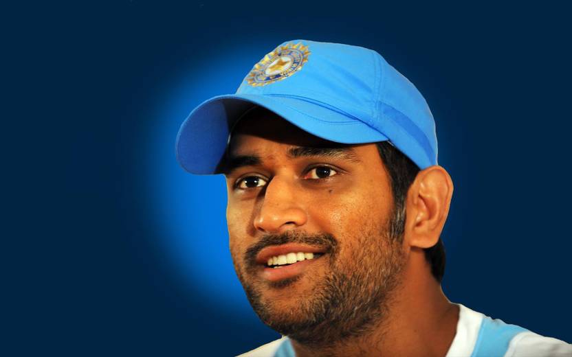 KumkumArts Dhoni Wall Sticker Poster 12 x 18 Inch HD Quality Material