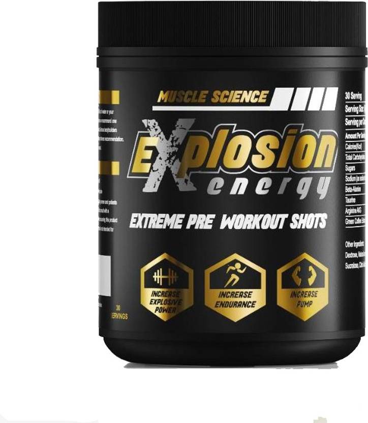 Muscle Science Explosion Pre Workout Nutrition Drink Price in India