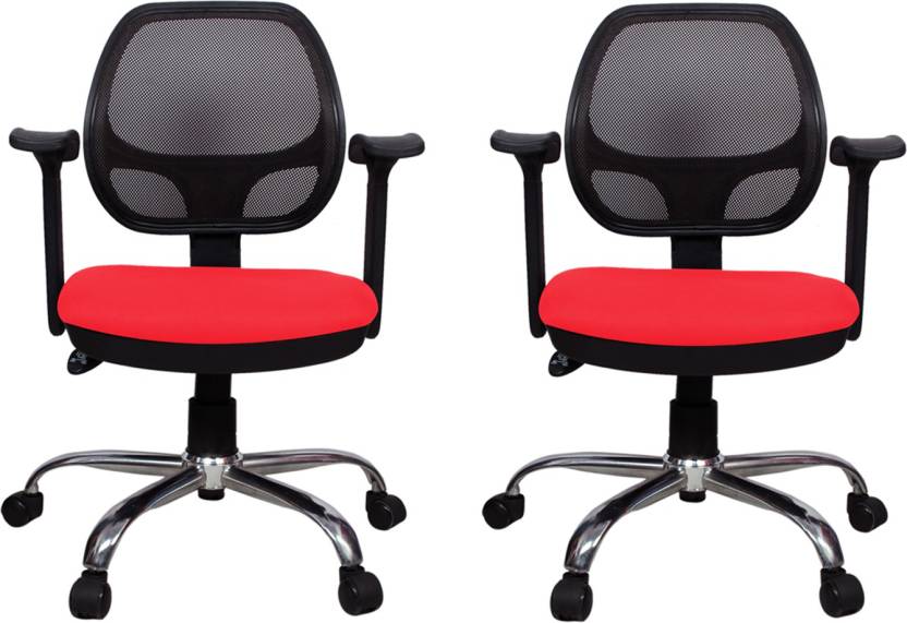 Rajpura 803 Low Back Revolving Chair With Push Back Mechanism In