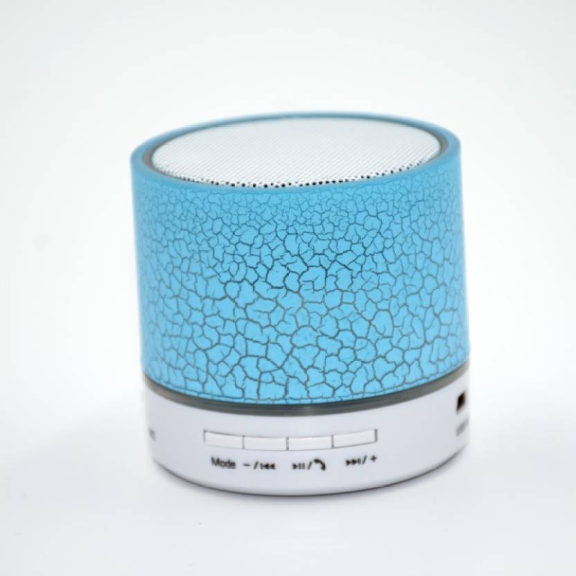 Mezire ™ Smart LED Light Crack Mini Wireless Bluetooth Speaker Portable Bluetooth Stereo Speaker With USB