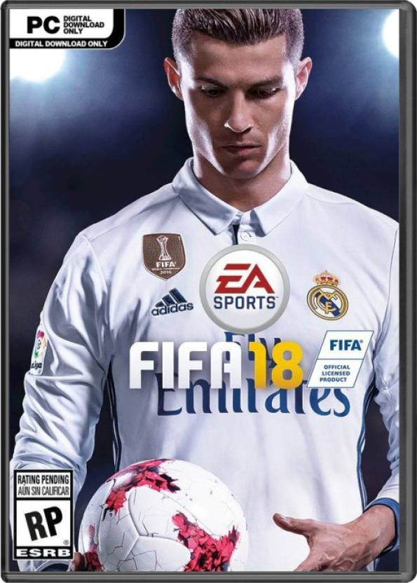 Resultado de imagem para fifa 18 dvd pc