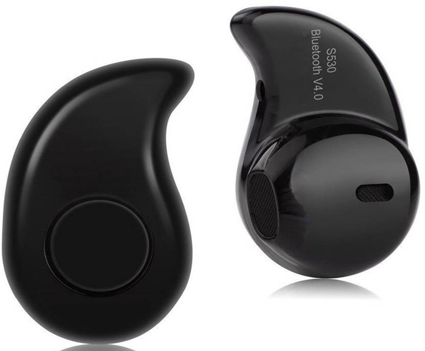 padraig Bluetooth Wireless Headset Mini Style Headphone In-Ear V4.0 Handfree Bluetooth Headset with Mic (Black, In the Ear)