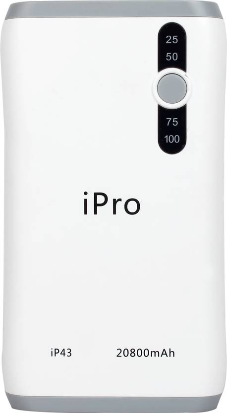 Ipro Ip 43 Lithium Ion 20800 Mah Power Bank Price In India Buy