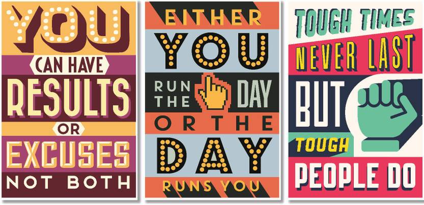 Inspirational Posters For Students Room And Office Wall