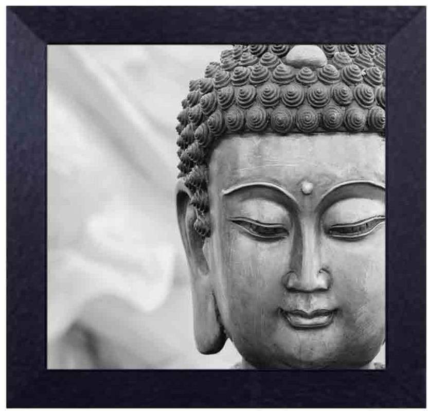 Download Gambar Buddha Wallpaper Black and White terbaru 2020