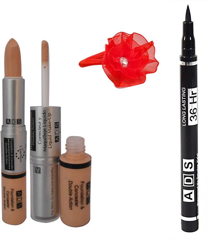 Ads Foundation Concealer 2 In 1 Sketch Waterproof Eyeliner And Band Price In India Buy Ads Foundation Concealer 2 In 1 Sketch Waterproof Eyeliner And Band Online At Flipkart Com