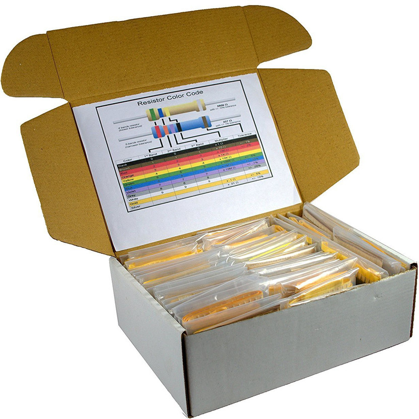 HE Retail Supplies RESISTOR 50*50 Fixed Resistor(1 ohm, 100000 ohm 5)