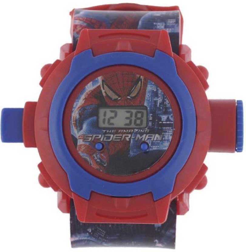 spider man digital watch