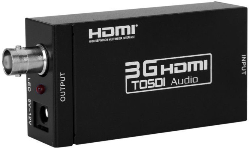 microware microware HDMI to SDI Converter Mini Media Streaming Device(Black) - Flipkart Deal