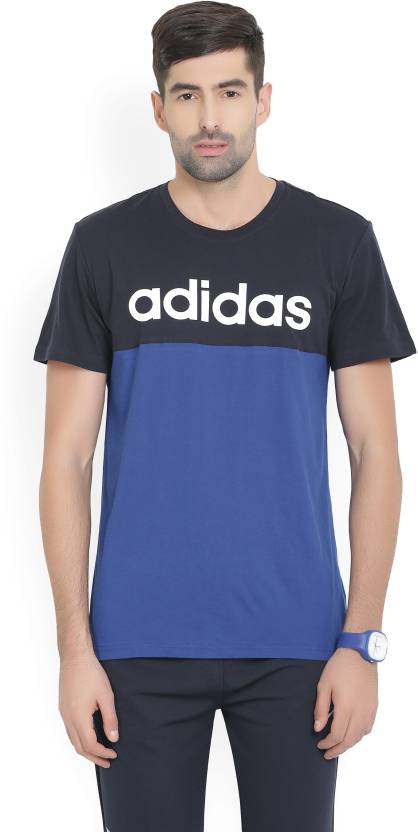 Esmerado Sábana Fontanero ADIDAS NEO Solid Men Round Neck Blue T-Shirt - Buy Blue ADIDAS NEO Solid  Men Round Neck Blue T-Shirt Online at Best Prices in India | Flipkart.com