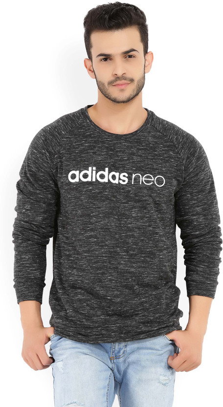 ADIDAS NEO Full Sleeve Self Design Men 