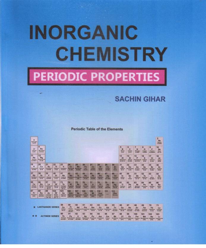 Inorganic Chemistry Periodic Properties Buy Inorganic