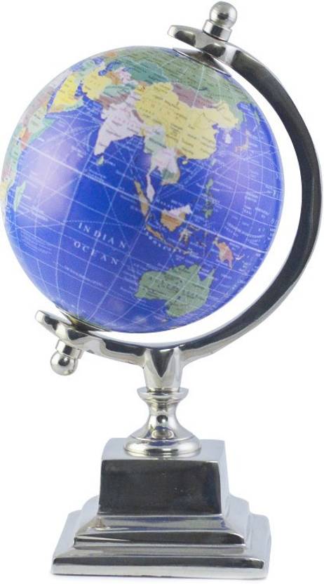 Casa Décor Handmade Veteran Blue Desktop Rotating Globe
