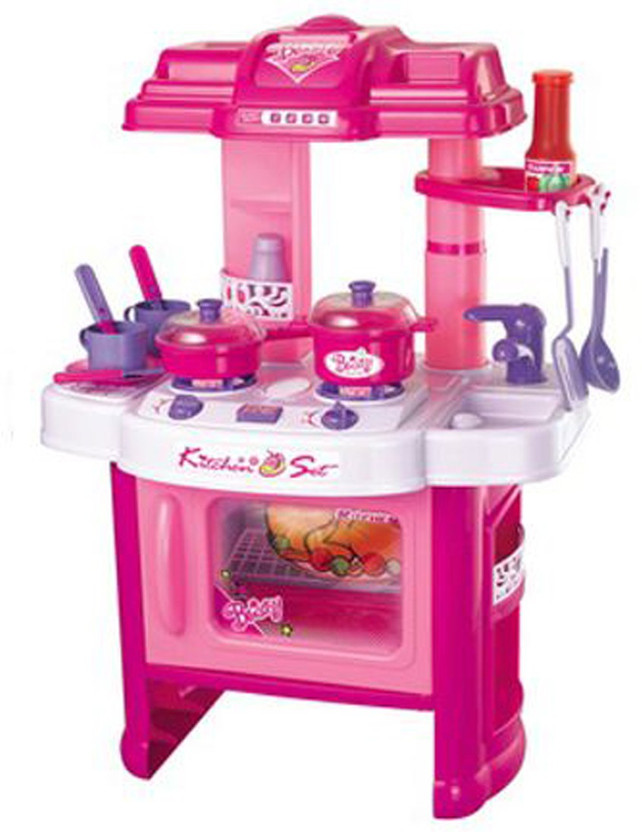 big barbie kitchen set